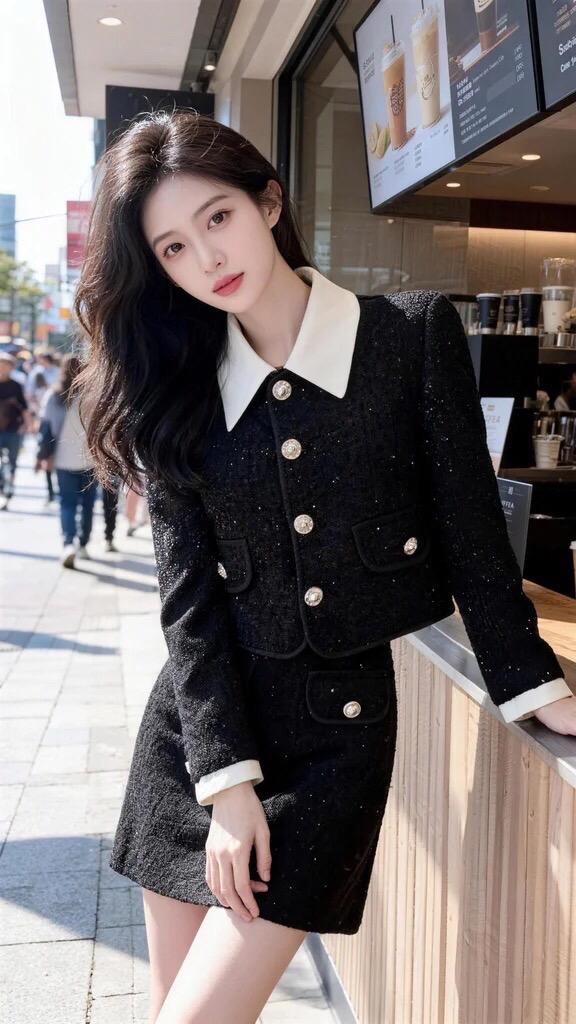 连衣裙分享温柔穿搭衣服穿搭财阀千金穿搭小香风穿搭