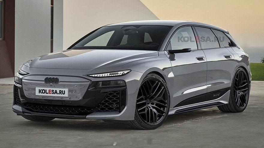 奥迪奥迪RS6e-tron渲染图奥迪取消了RS6e-tron，太遗
