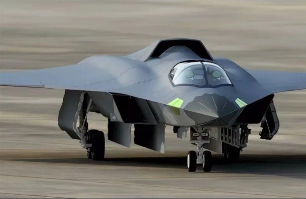 已经取消了空速管的歼50战机,或即将定型,成为“第六代”空军的重型空优战机,也会