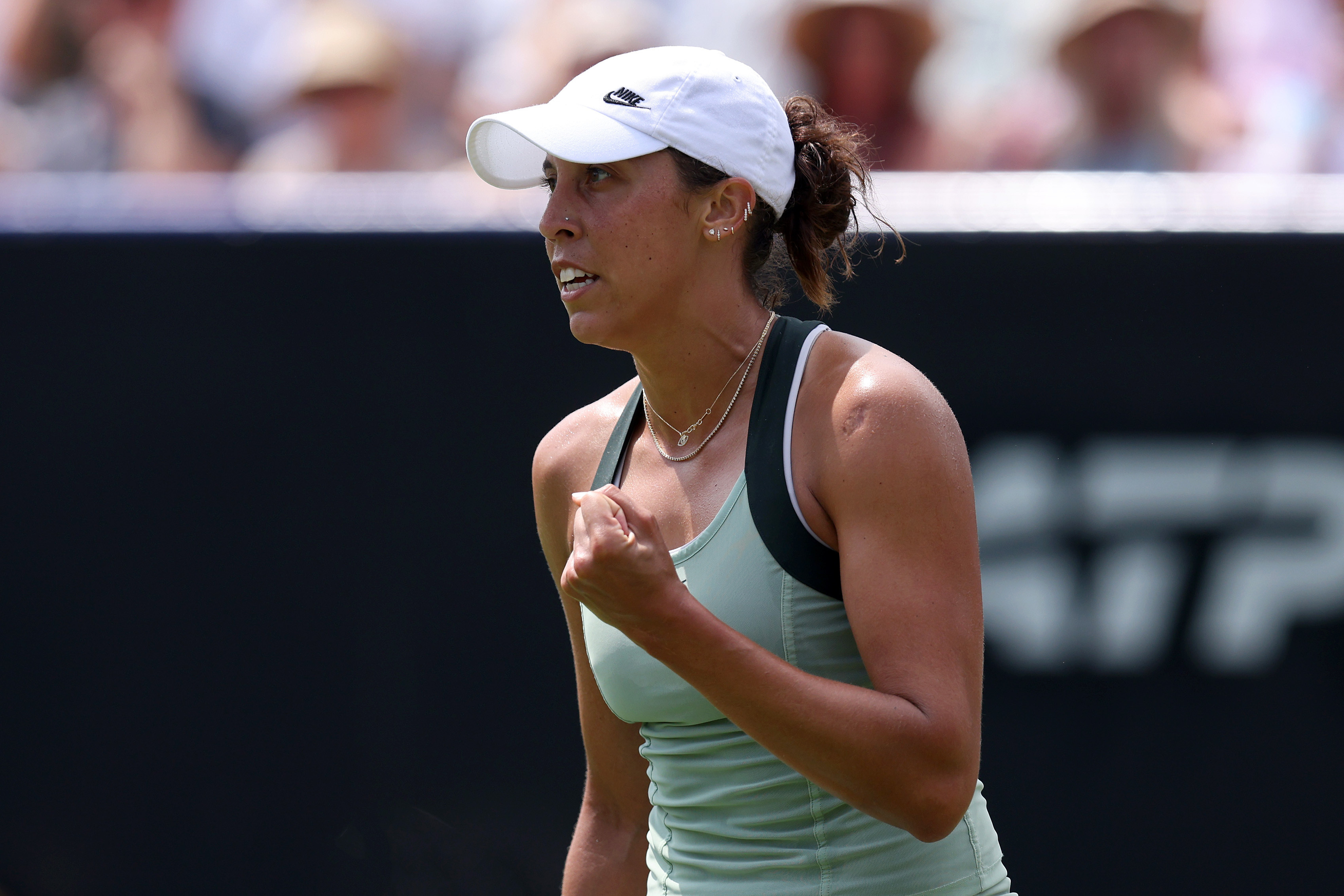 凯斯三夺伊斯特本站冠军🏆WTA250伊斯特本站决赛，2号种子凯斯以7-56-
