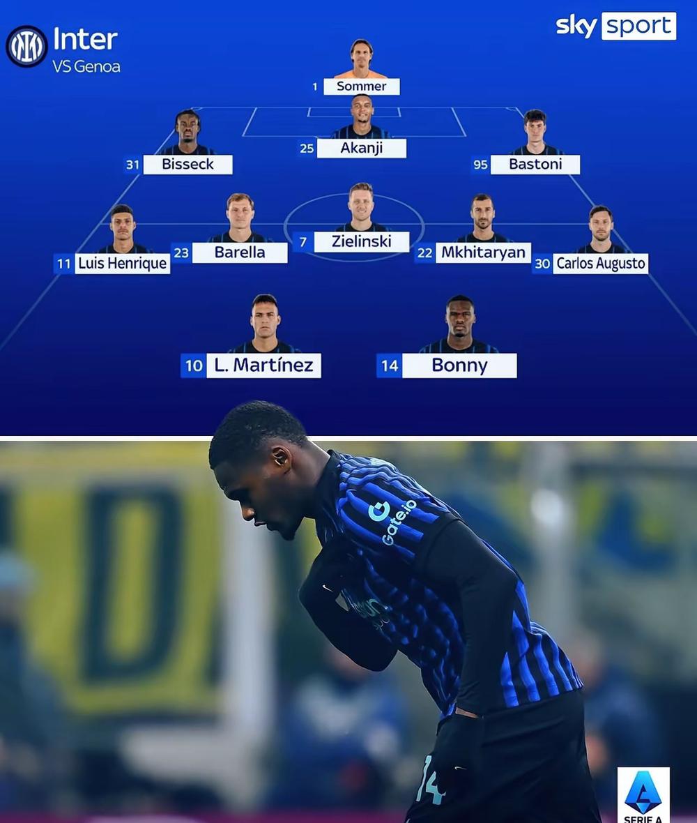 哀兵必胜？意甲第15轮国际米兰客场对决热那亚，这是一场国际米兰必须拿下的比赛，一