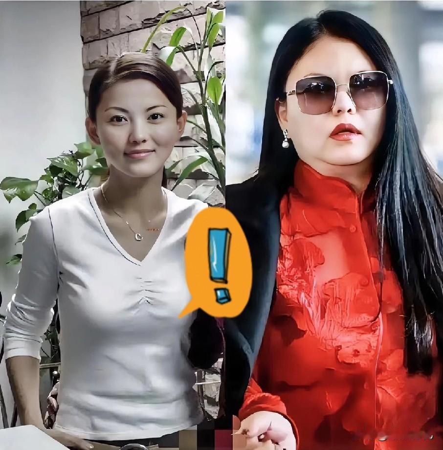 偶尔刷到李湘的今昔对比照，属实让人感慨万千。以前的她，少女感满溢，眼睛亮晶晶