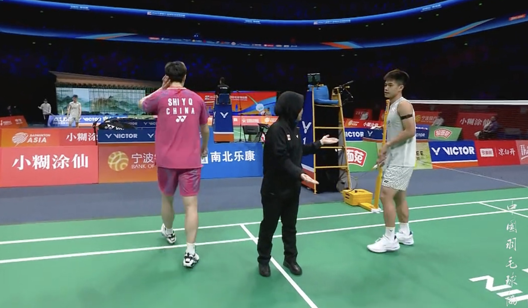 石宇奇🇨🇳vs李佳豪，比赛马上开始！2026年羽毛球亚锦赛中国羽毛球队