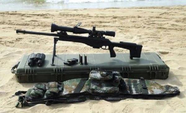 QBU-141型5.8毫米狙击步枪，小口径狙击步枪，到现在这枪没见大面积使用小