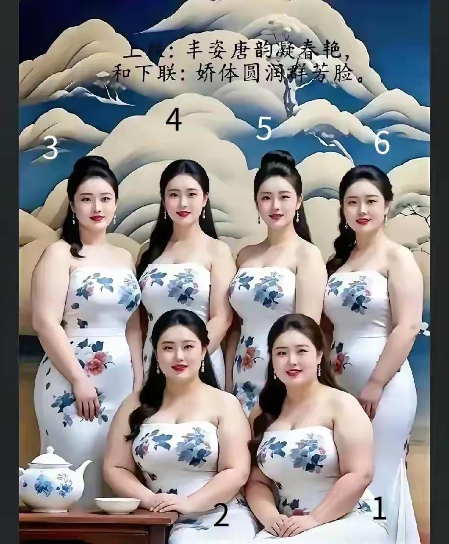 这样的胖美人，不要求男方拿出几十万的彩礼，就在在背后偷着乐吧！个个肤白貌美，珠