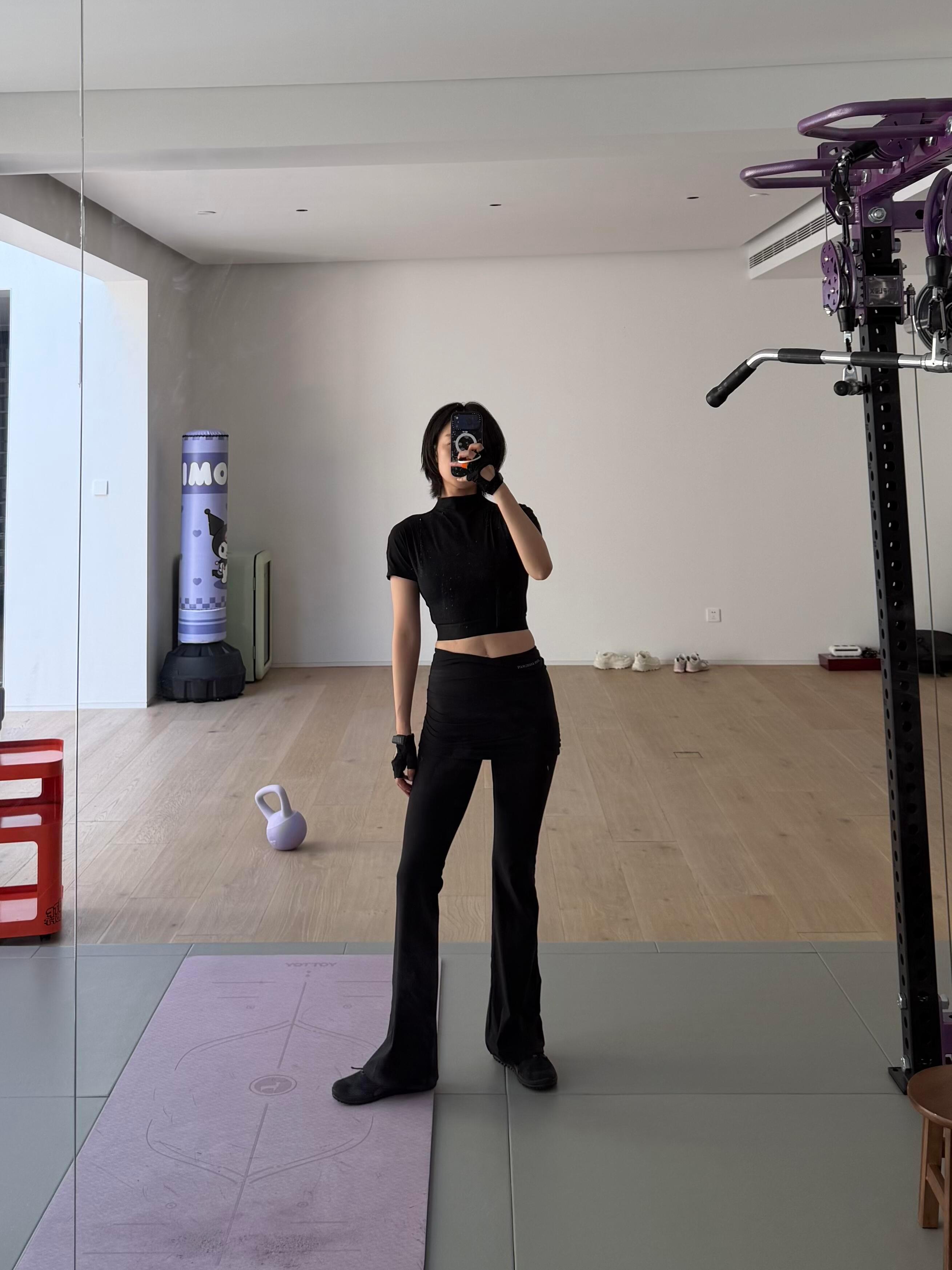 #倪妮#爱上健身房🏋️​