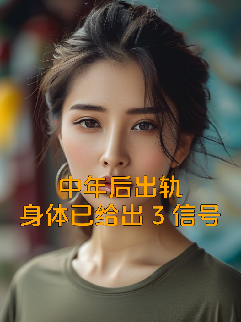 中年后出轨，身体已给出3信号