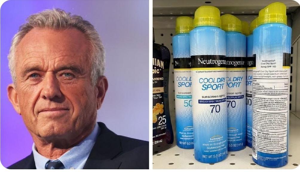小肯尼迪称强生公司生产的防晒霜中被添加了致癌物，这些致癌物正是他们靠治疗获利的癌