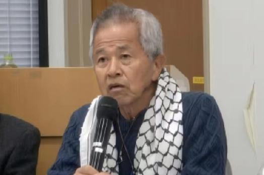 昨天，冲绳和平运动人士具志坚隆松对媒体说:“高市的台湾有事论，让日本成为战场，冲