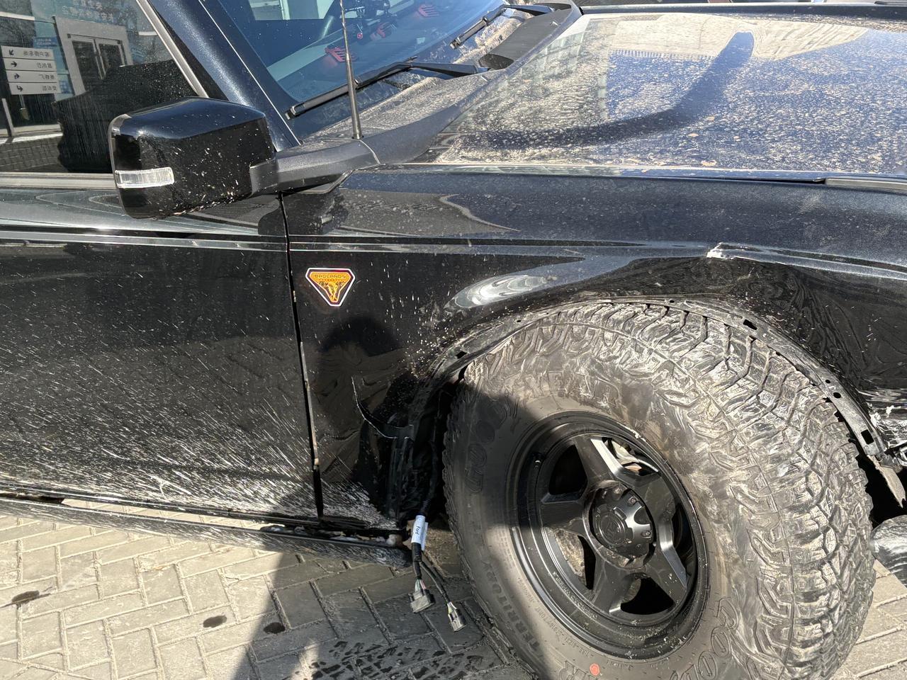 大冬天，过年前，开车慢点，注意安全！