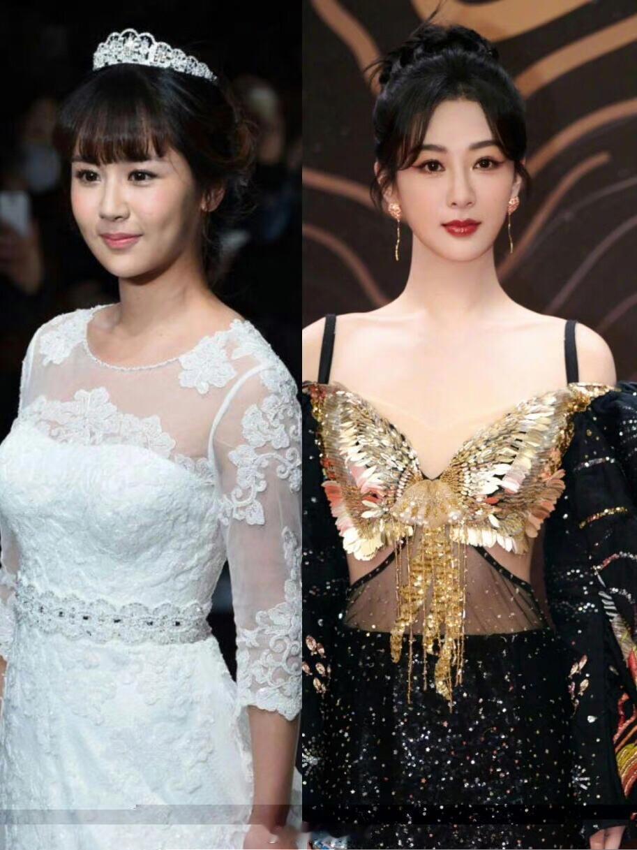 一对比才发现，杨紫变了……