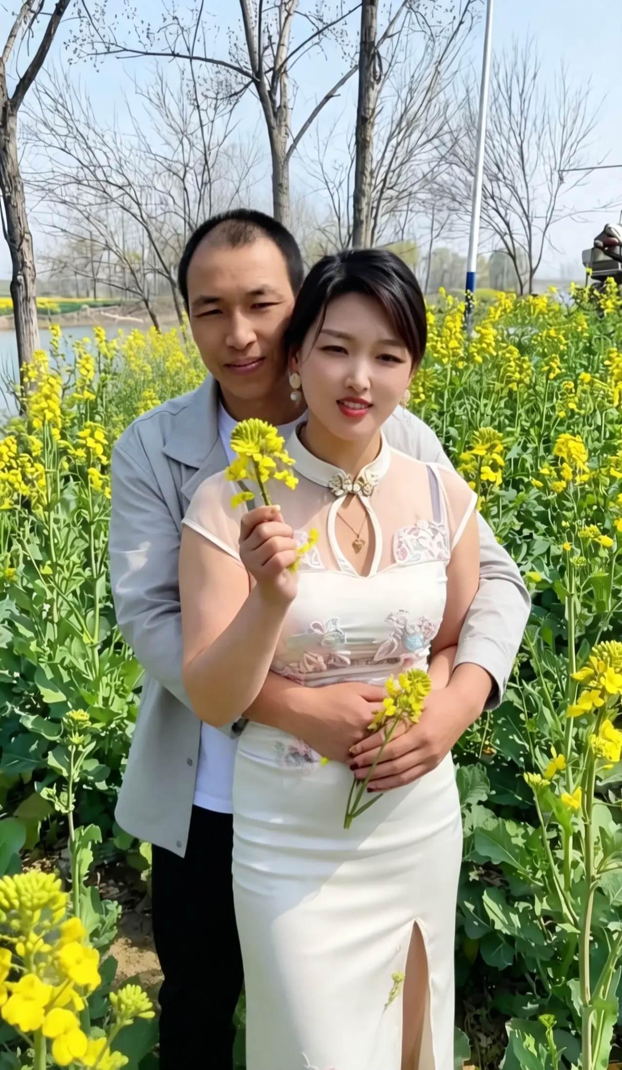 分享你们和花海的合照