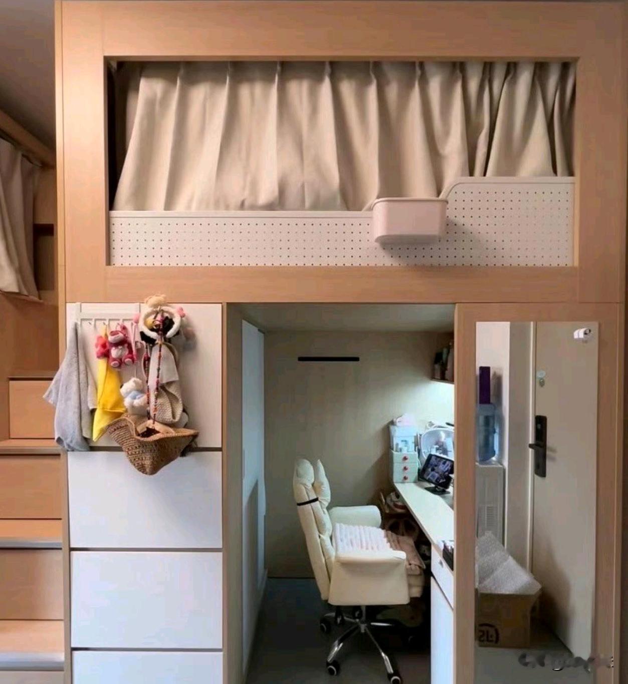 大学为什么不这样设计宿舍？私密性和实用性都很好