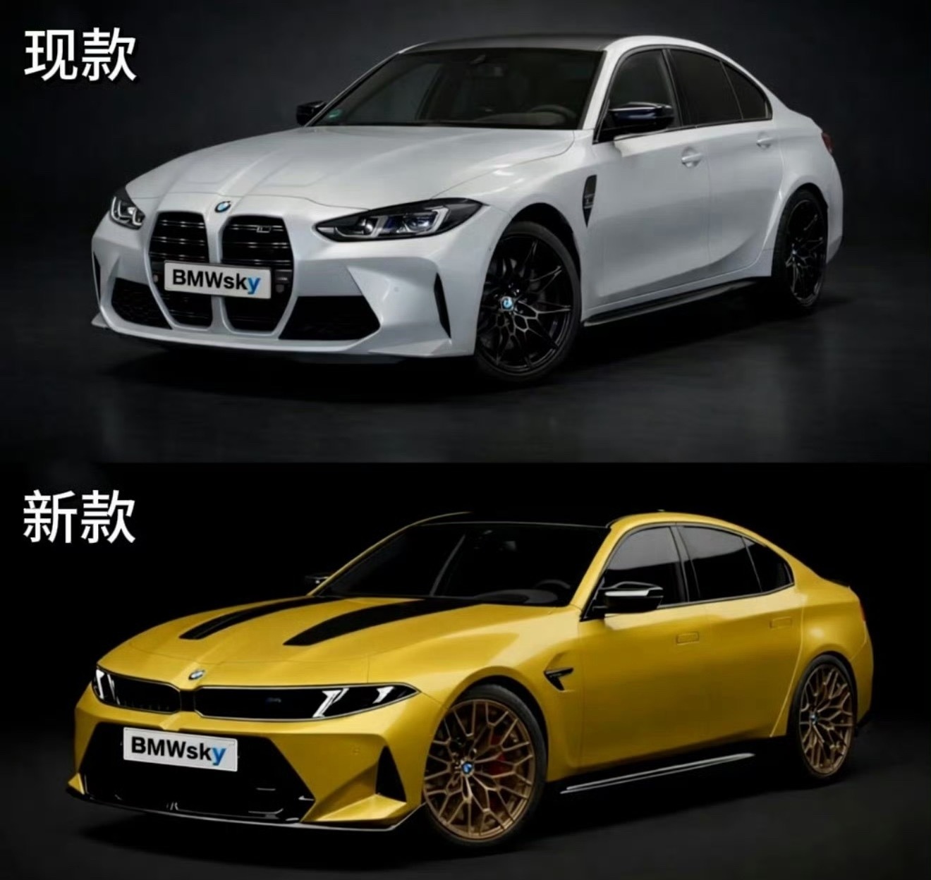 新M3的渲染图出来了，感觉有点意思呀～明年初就能看个大概？