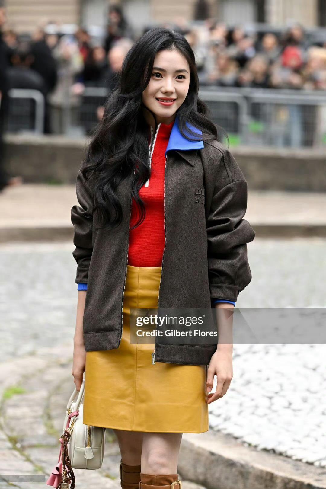 刘浩存miumiu大秀G社新闻图浩存女神轻点美就没见过存子的G