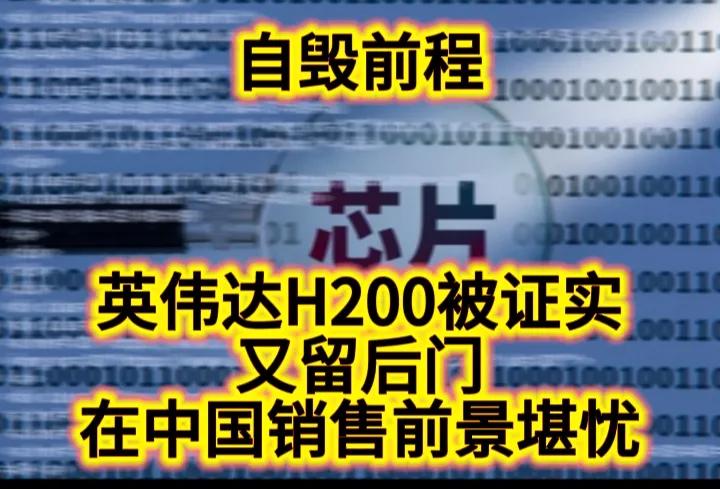 美国政府给英伟达下达了一个硬性条件，销售给中国的H200芯片“必须保证国家安全”
