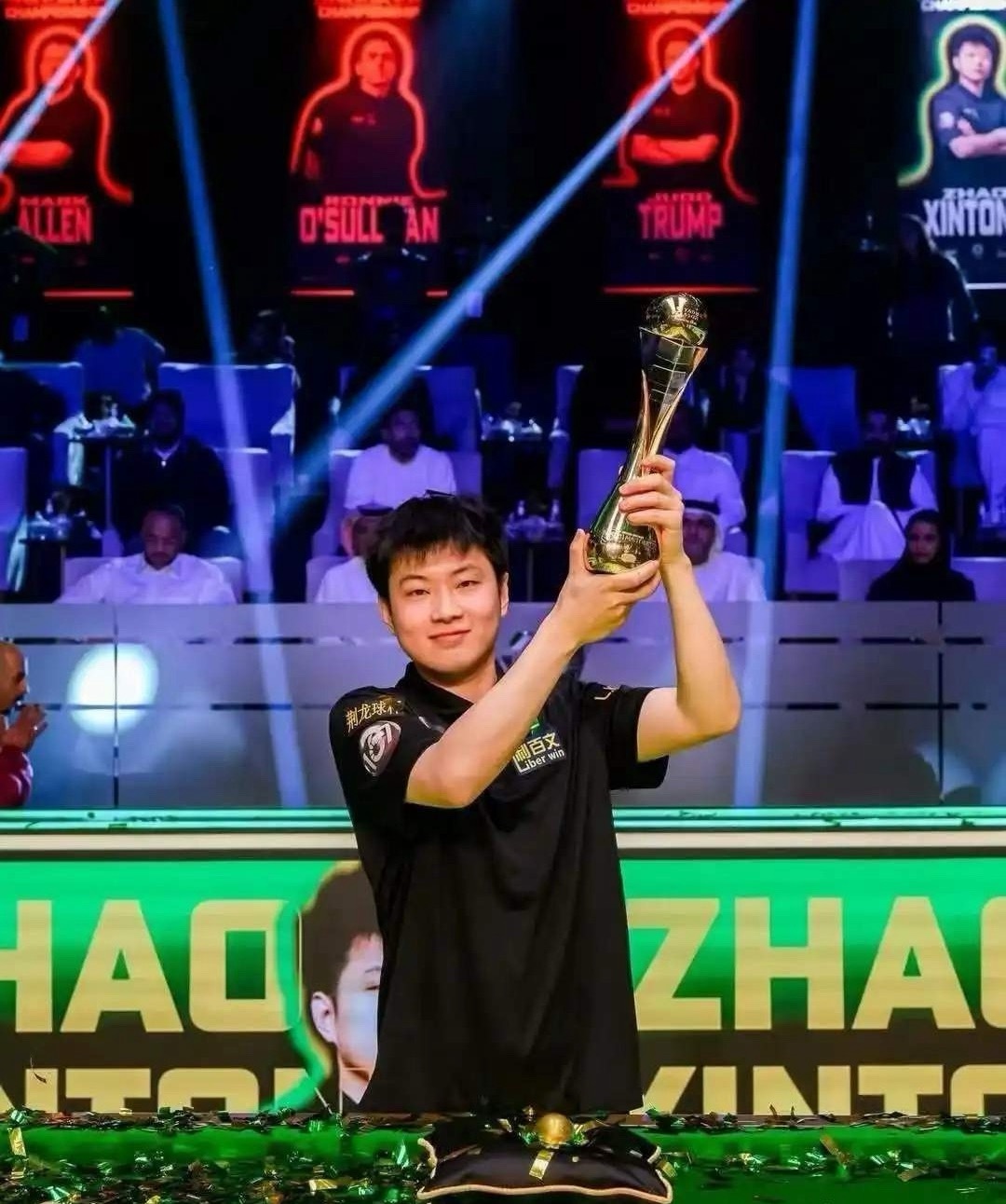 斯诺克世界大奖赛四强全部产生，5个没想到1，没想到：四强选手居然全是中国人，不知