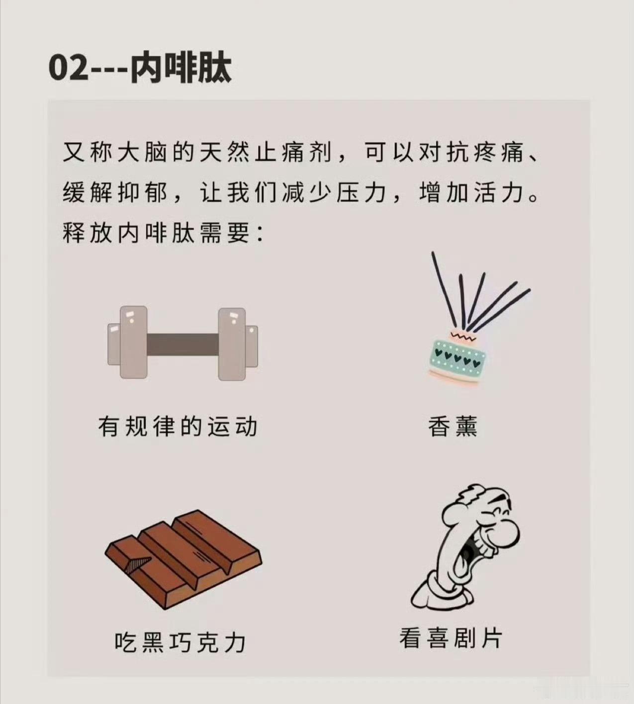 让大脑远离EMO的四种快乐激素