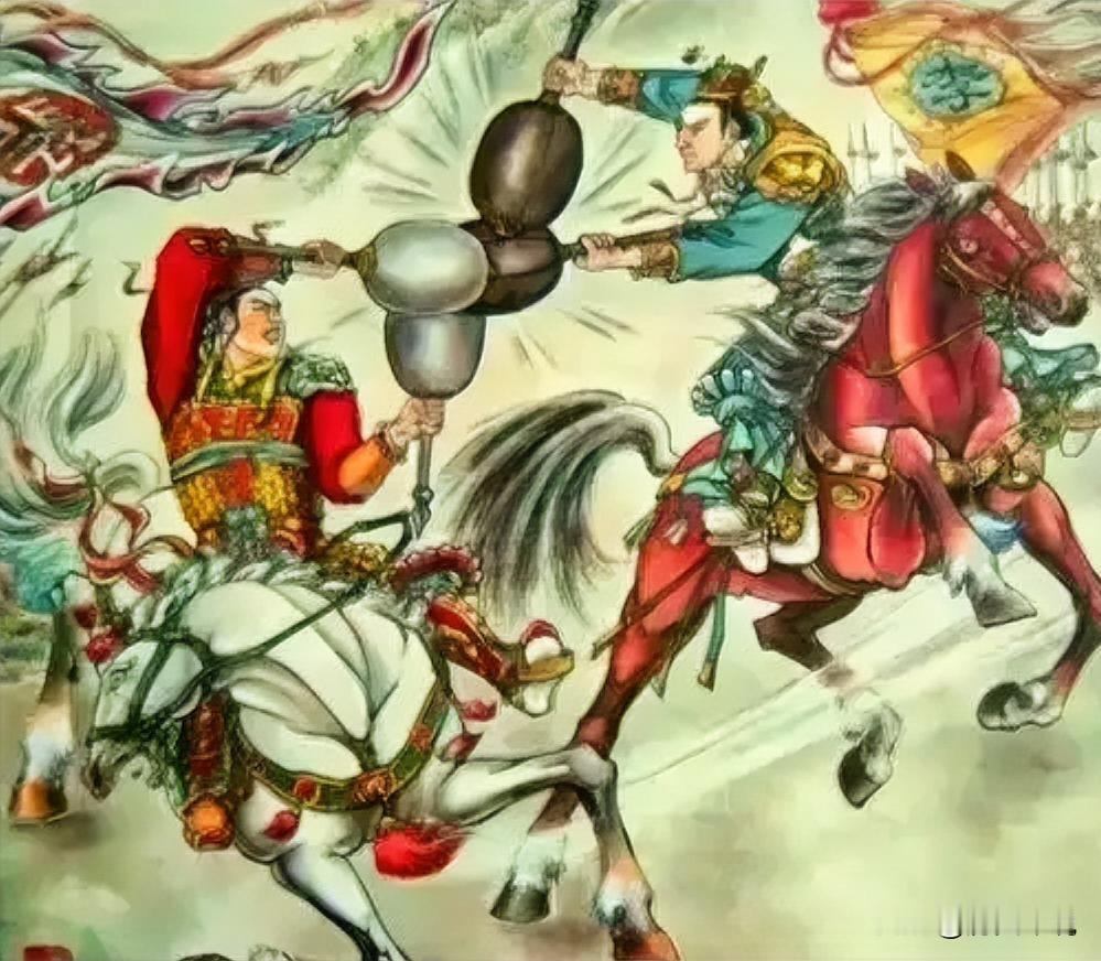 四明山血战！雄阔海百斤板斧战宇文成都，战死前嘶吼震彻天地家人们，四明山的那