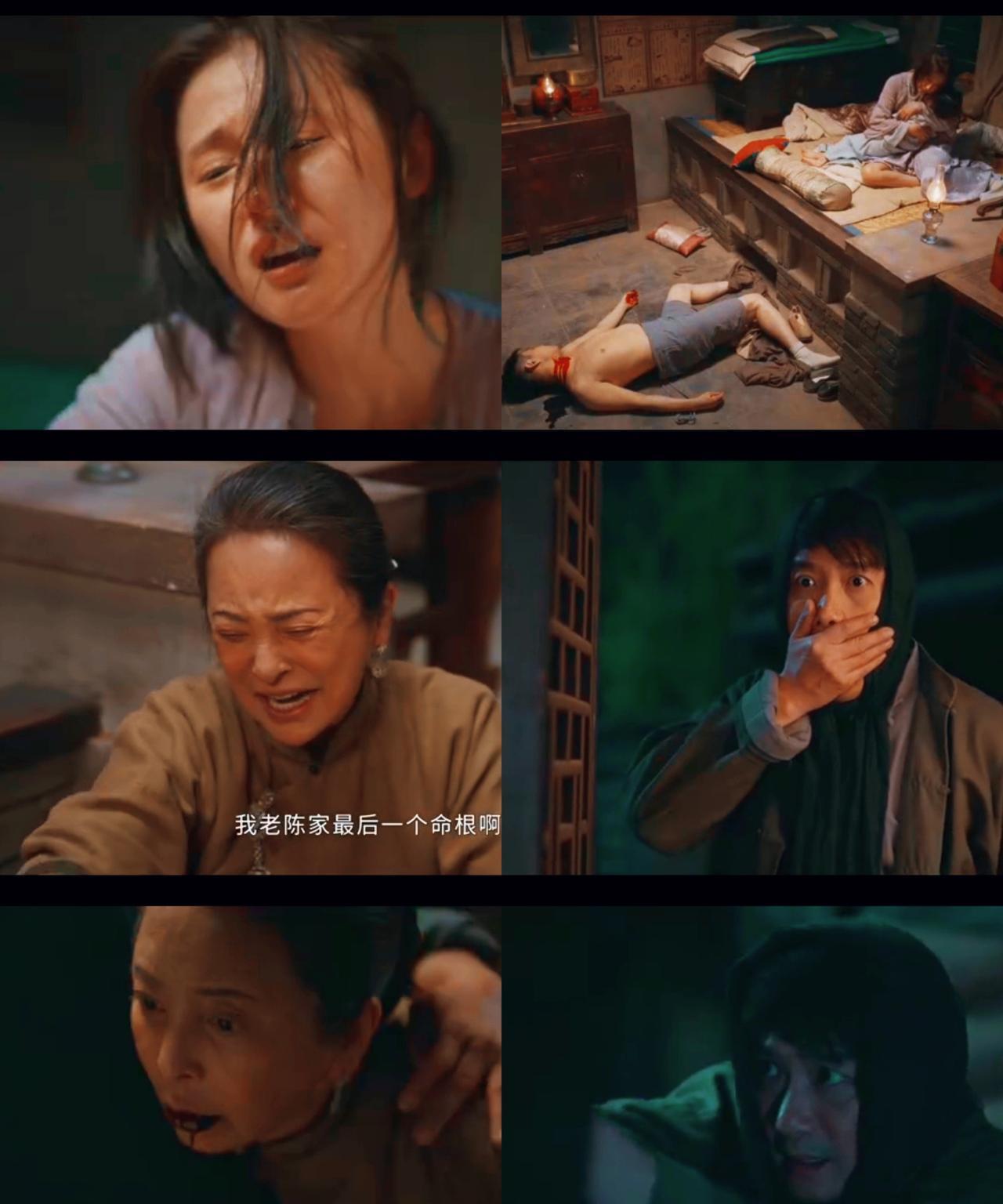 《灼灼韶华》:萱萱被二顺捂死，韶华杀了二顺，韶华婆婆被三寿帮的人一刀捅死。嫂子为