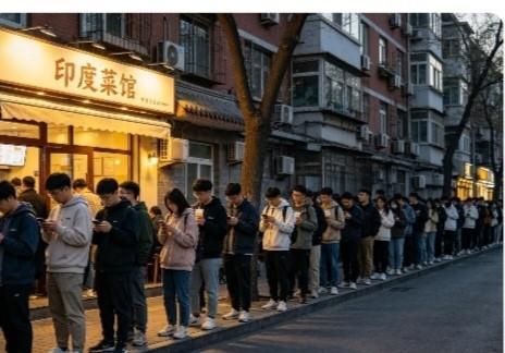 这种人就是当代汉奸！用自己的身份为印度“三非”人员注册餐厅，生意爆火，幸亏有群众