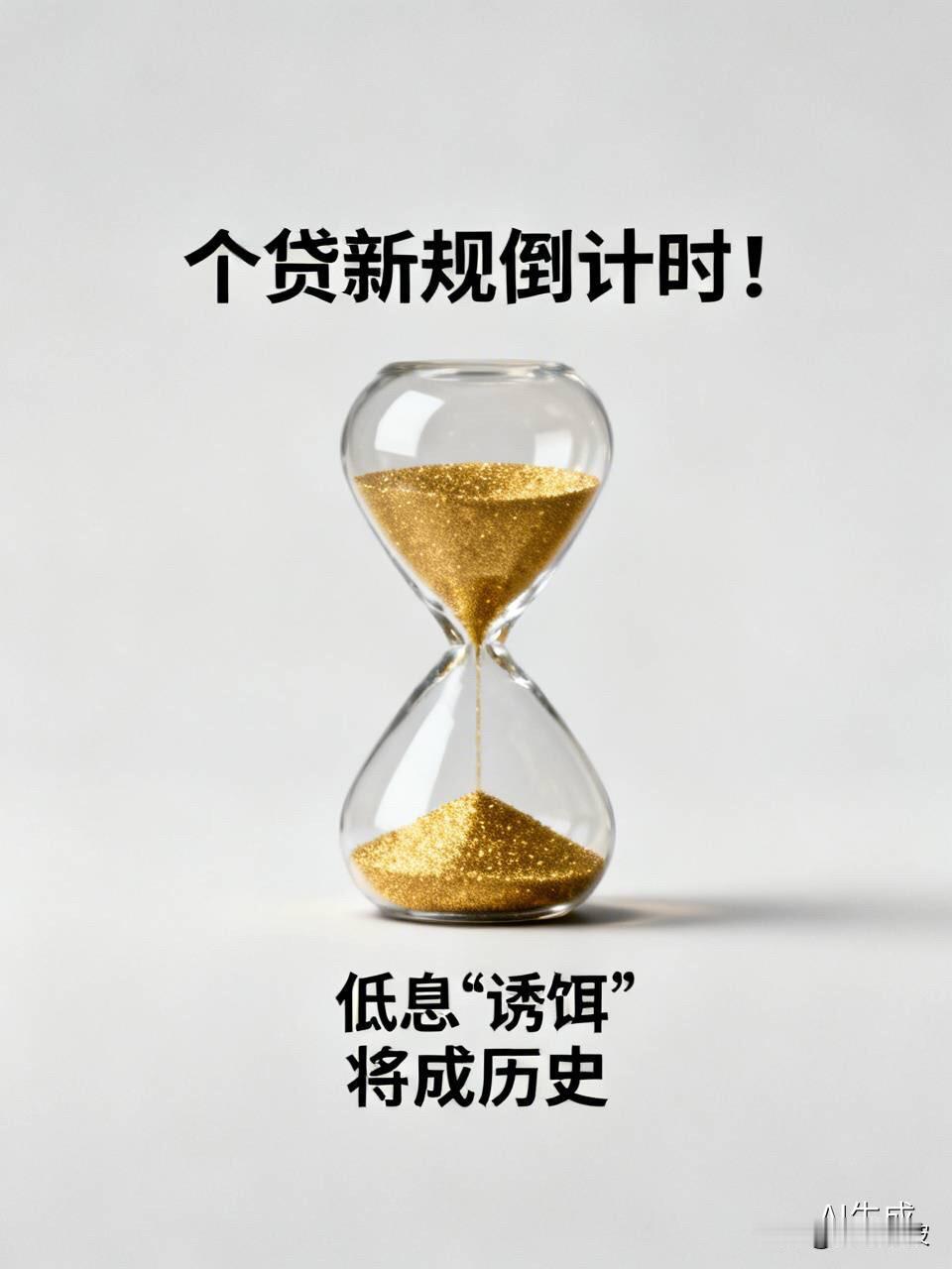 个贷新规倒计时！低息“诱饵”将成历史，你的贷款账单一夜变天？你被“日息低