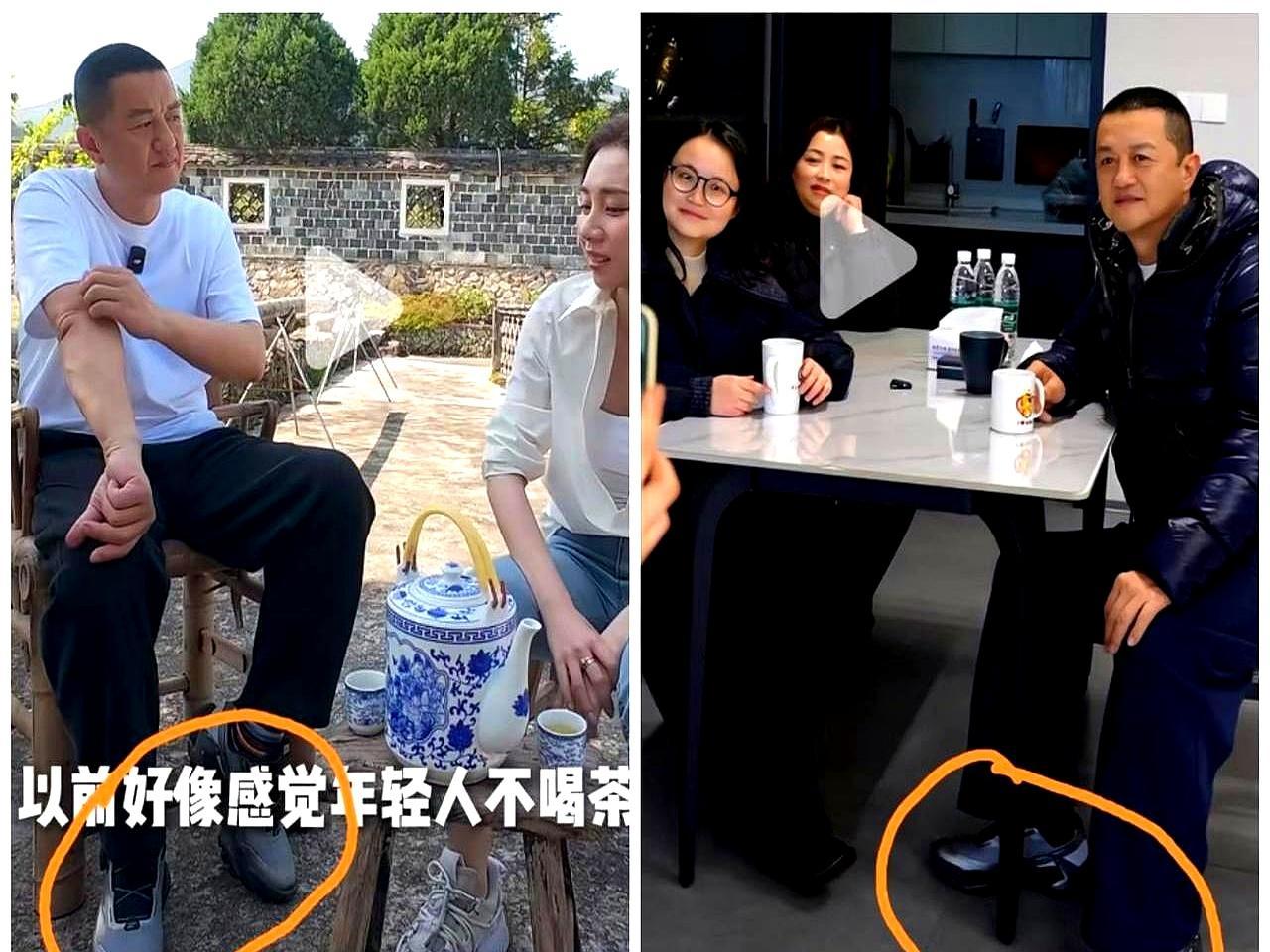 全网扒了半年，没人知道这双鞋李亚鹏从三伏穿到三九，鞋底磨得发白，狗仔放大到