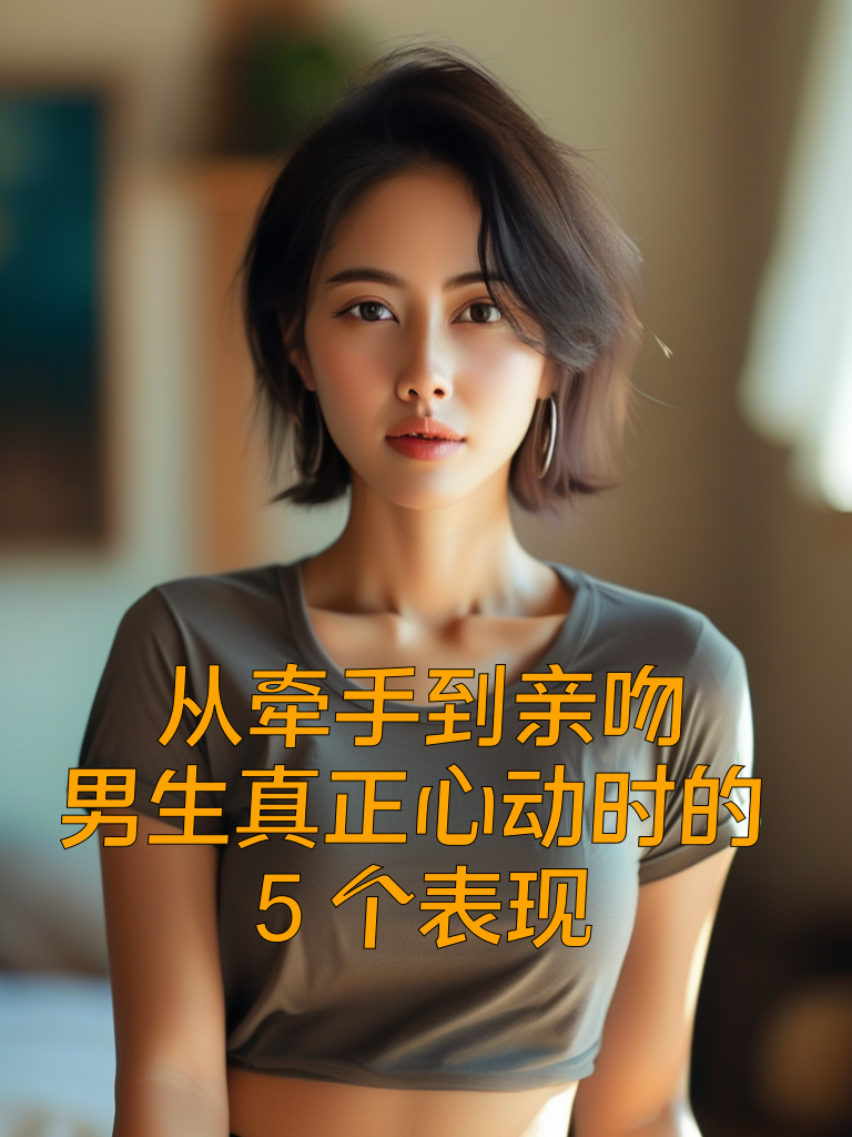 从牵手到亲吻，男生真正心动时的5个表现