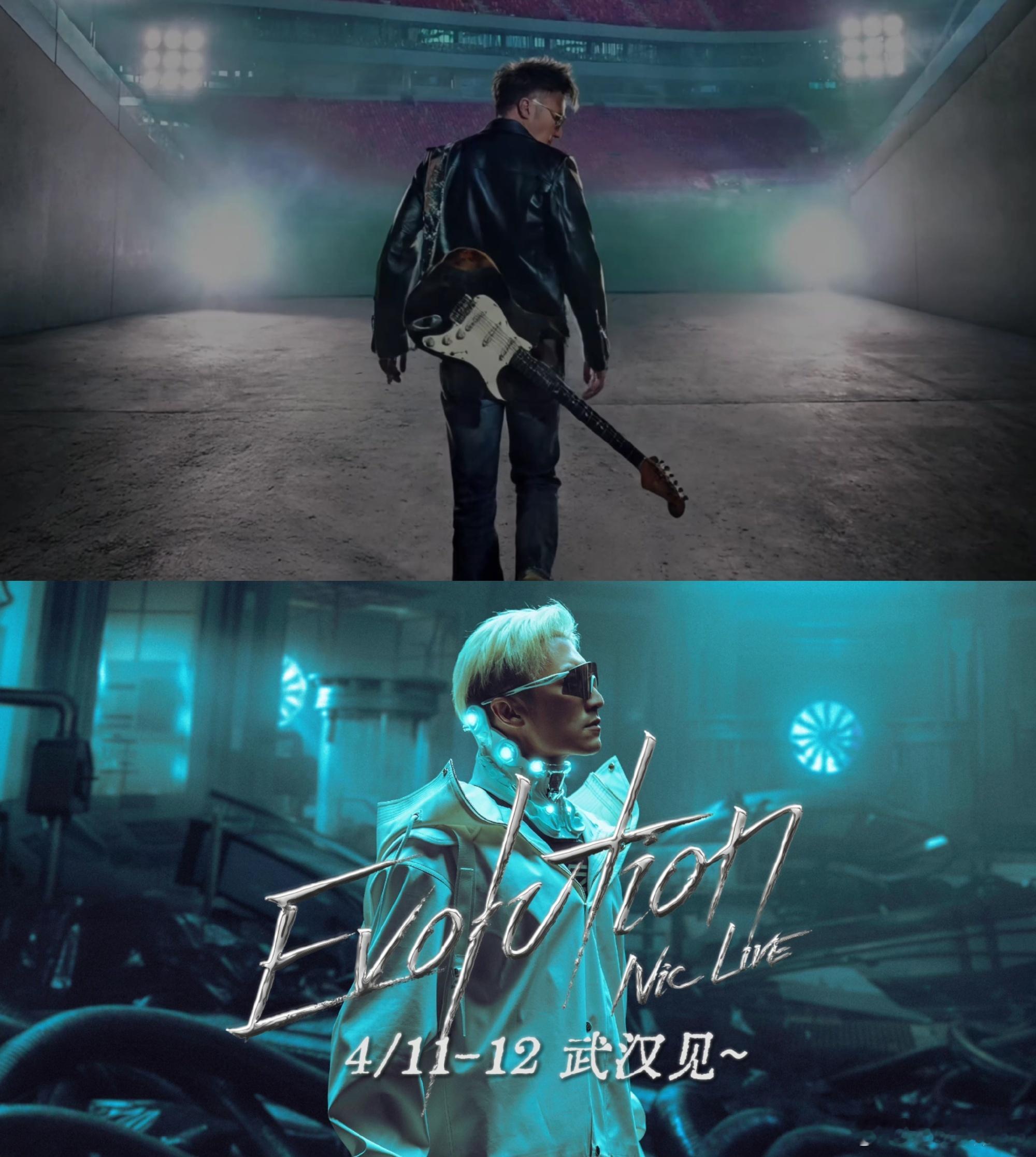 谢霆锋卷了么订单又来了他真的从来没停过，永远在尝试新风格。这次演唱会视觉走赛博