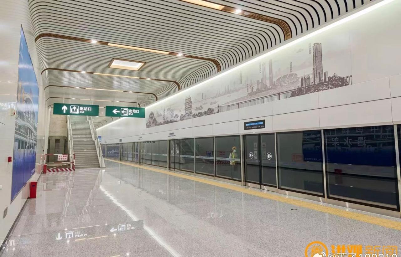 江西首座地下高铁站露真容！昌北机场站装饰装修进入冲刺阶段！作为江西首个地下结构高