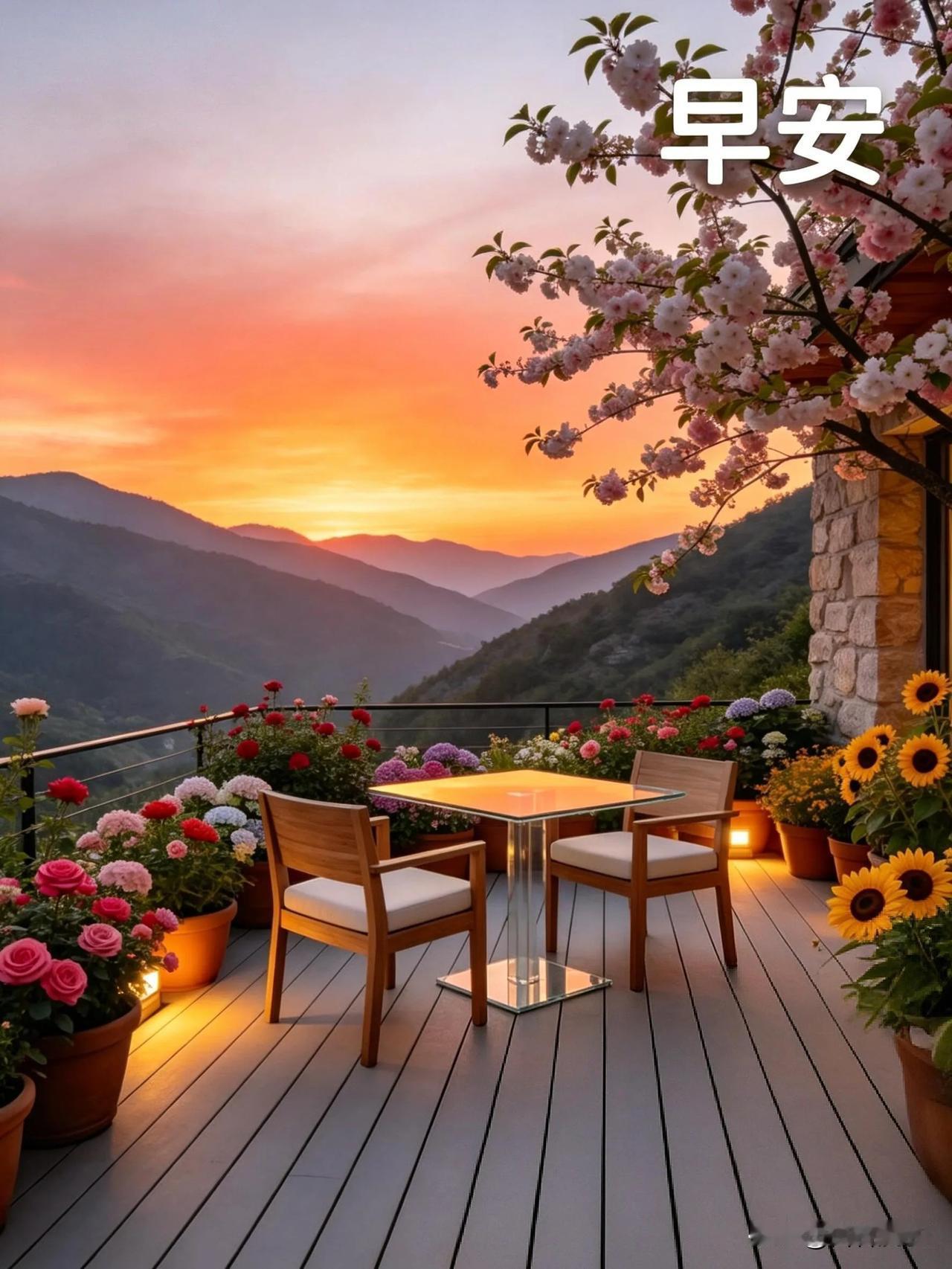 春风拂面，暖意入心，新的一天，愿你平安顺遂，万事皆甜。