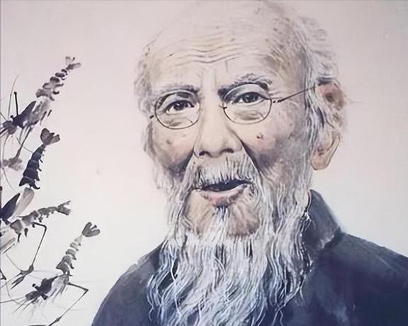 一天早晨，齐白石去买菜。他看到一小伙子的白菜好，便问：“白菜多少钱一棵？”小伙子