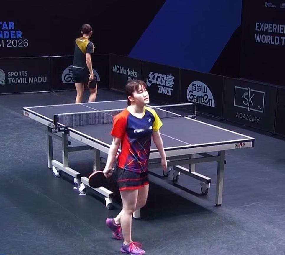 女单1/4决赛战果：大藤沙月3-0佐藤瞳（11-8，11-9，11-5）郑