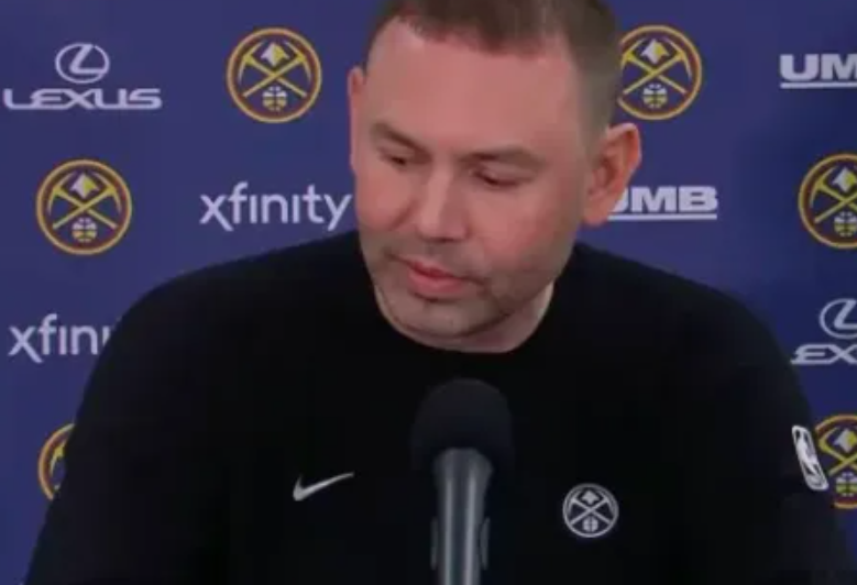 NBA常规赛，掘金117-128不敌勇士。赛后，掘金主帅阿德尔曼接受了采访，谈到