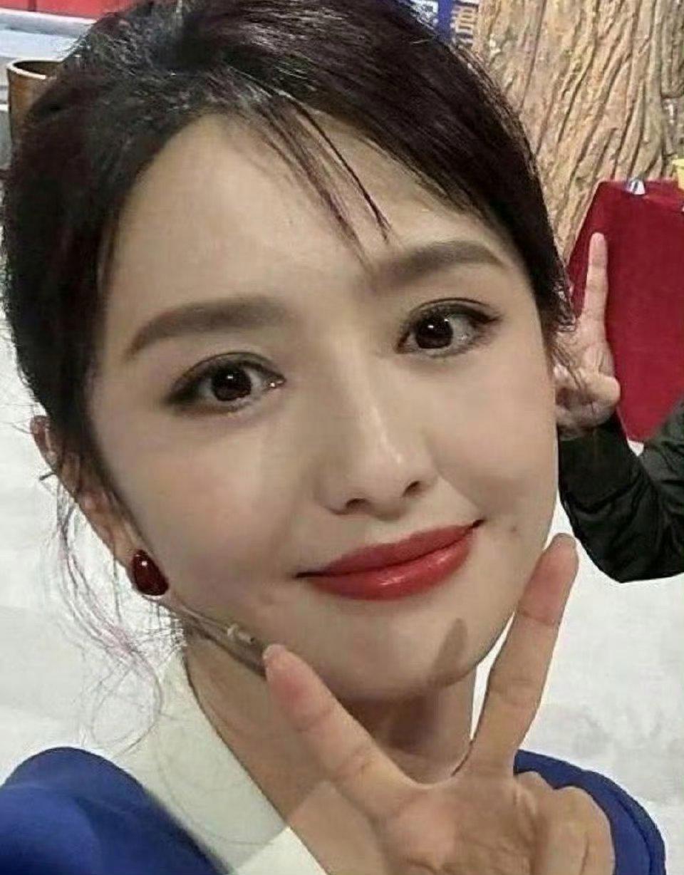 直观感受佟丽娅脸小到啥程度。