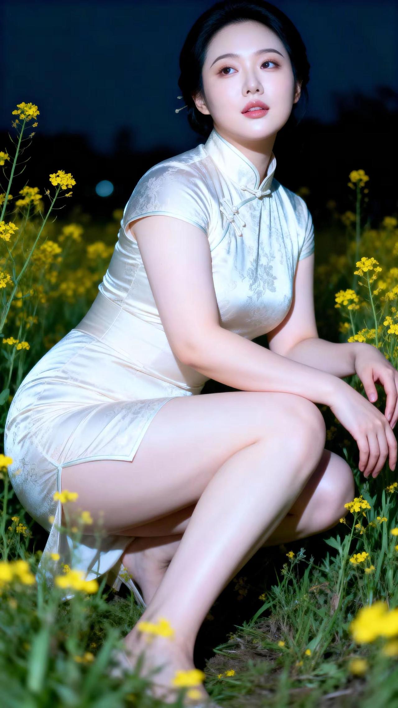 画中仙日常分享旗袍写真拍照姿势女人味