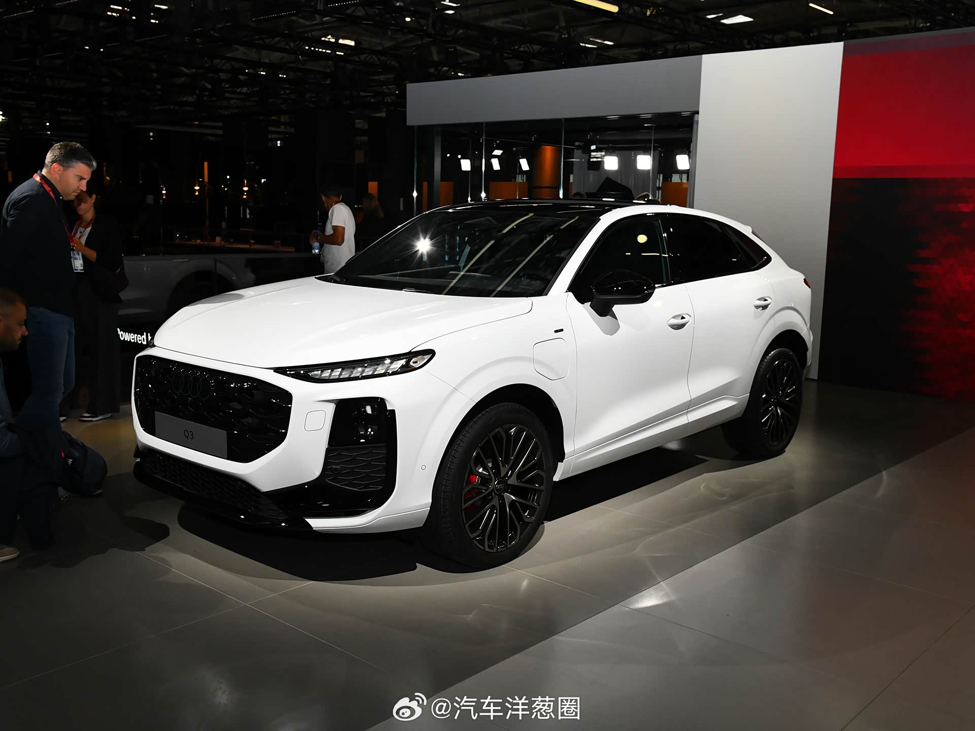 全新奥迪Q3Sportback首发亮相，插混版搭载25.7度电池包海外版提供多