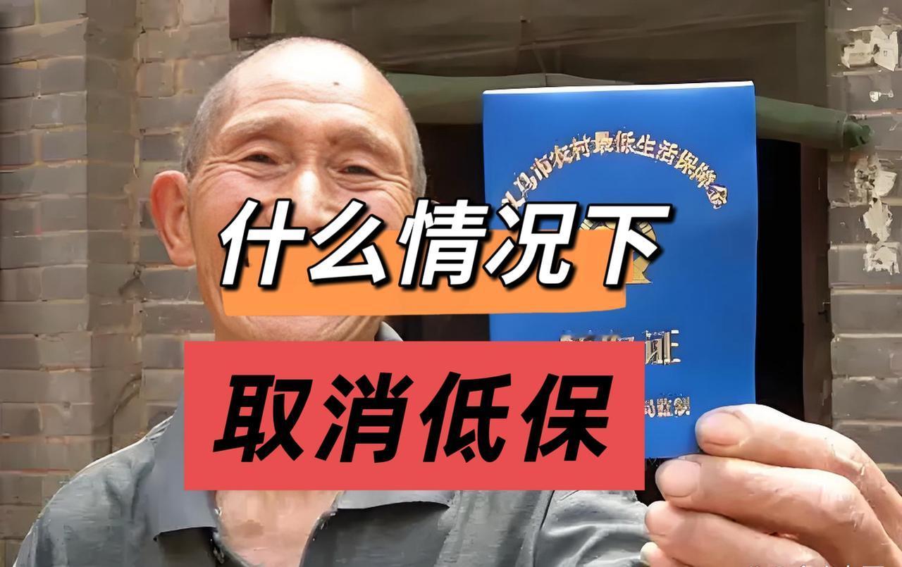 很多人在网上科普“什么样的情况会被取消低保”，我觉得真没必要。截至2025年