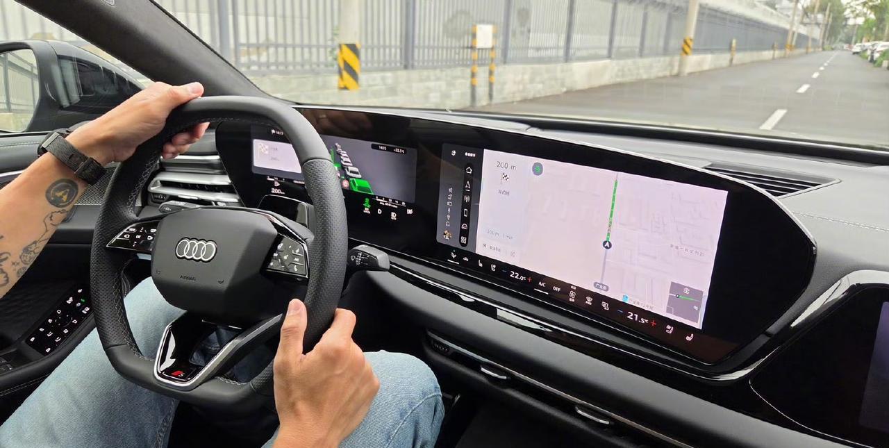 陈震开测带华为智能驾驶系统的油车:奥迪A5LSportback！这个车其
