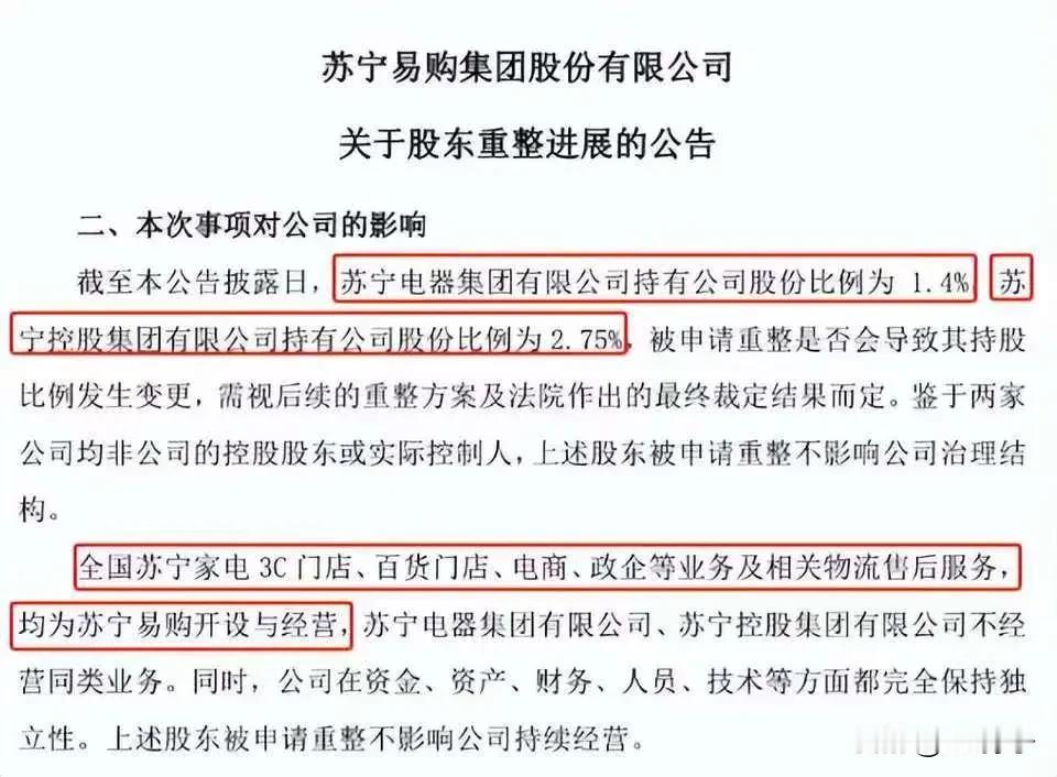 【苏宁三大集团破产重整，负债千亿】巨头是如何走到这一步的？在国内企业的转型案