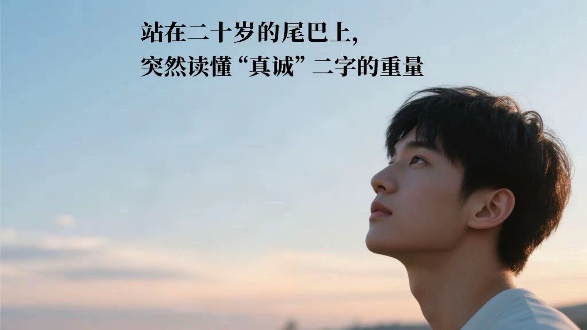 一条plog告别四月站在二十岁的尾巴上，突然读懂“真诚”二字的重量。曾经以为掏出