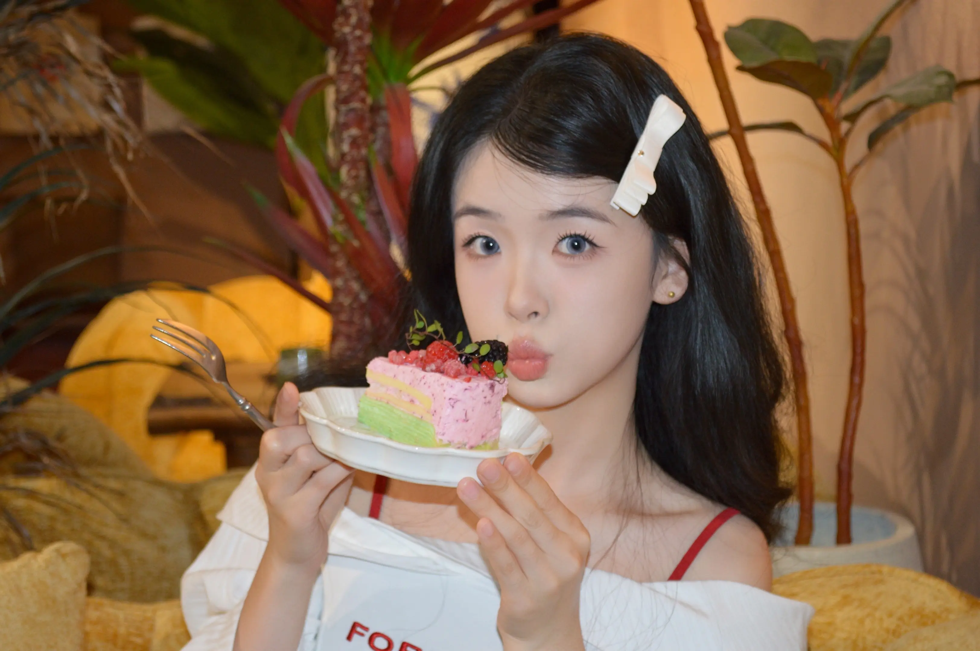 ）闪动如蝴蝶在双颊 那是眼泪吗🦋