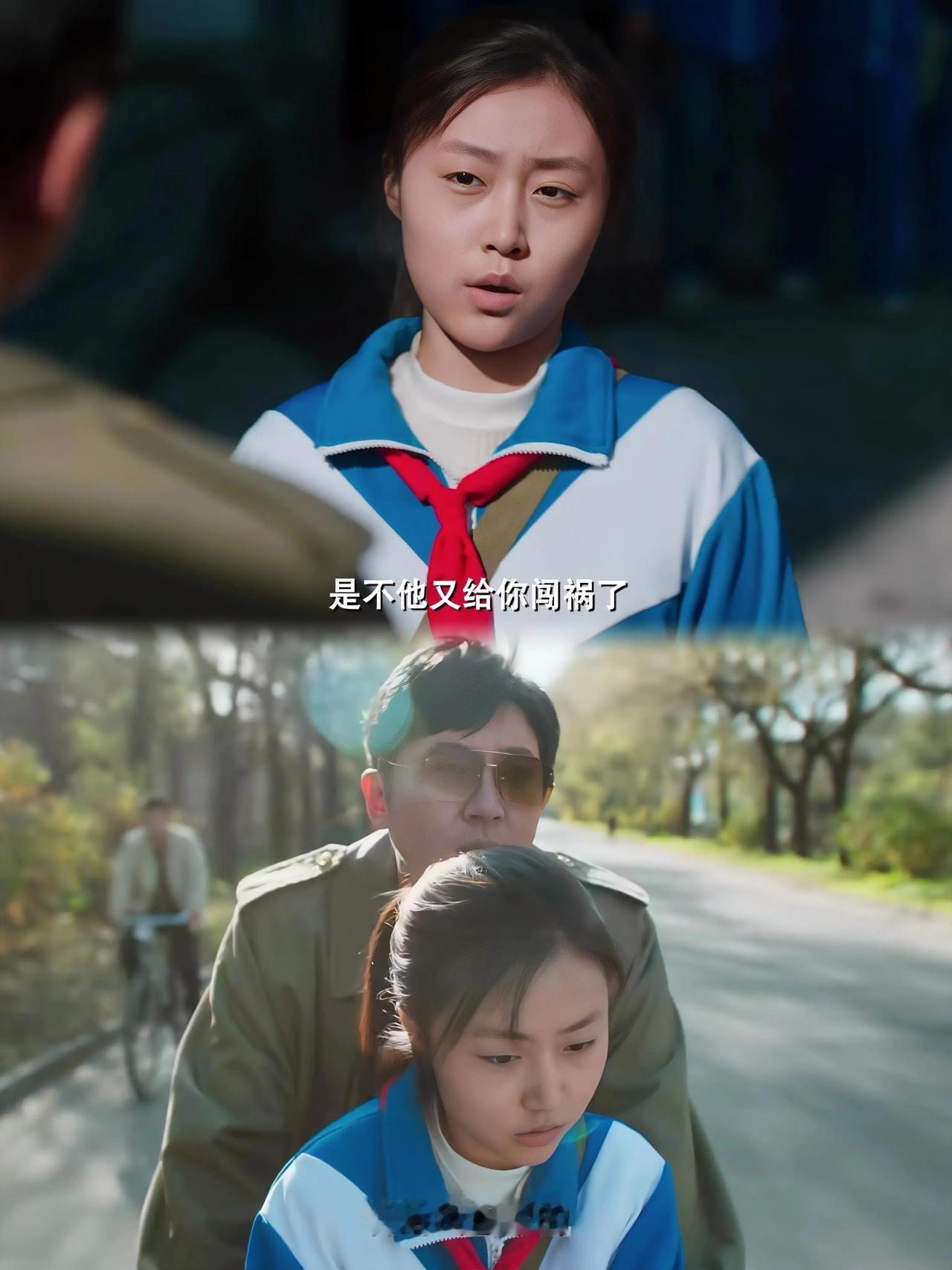 《老舅》里每当崔国明的女儿崔梦叫二胖为哥哥时，就觉得别扭！因为这女孩长着一张成年