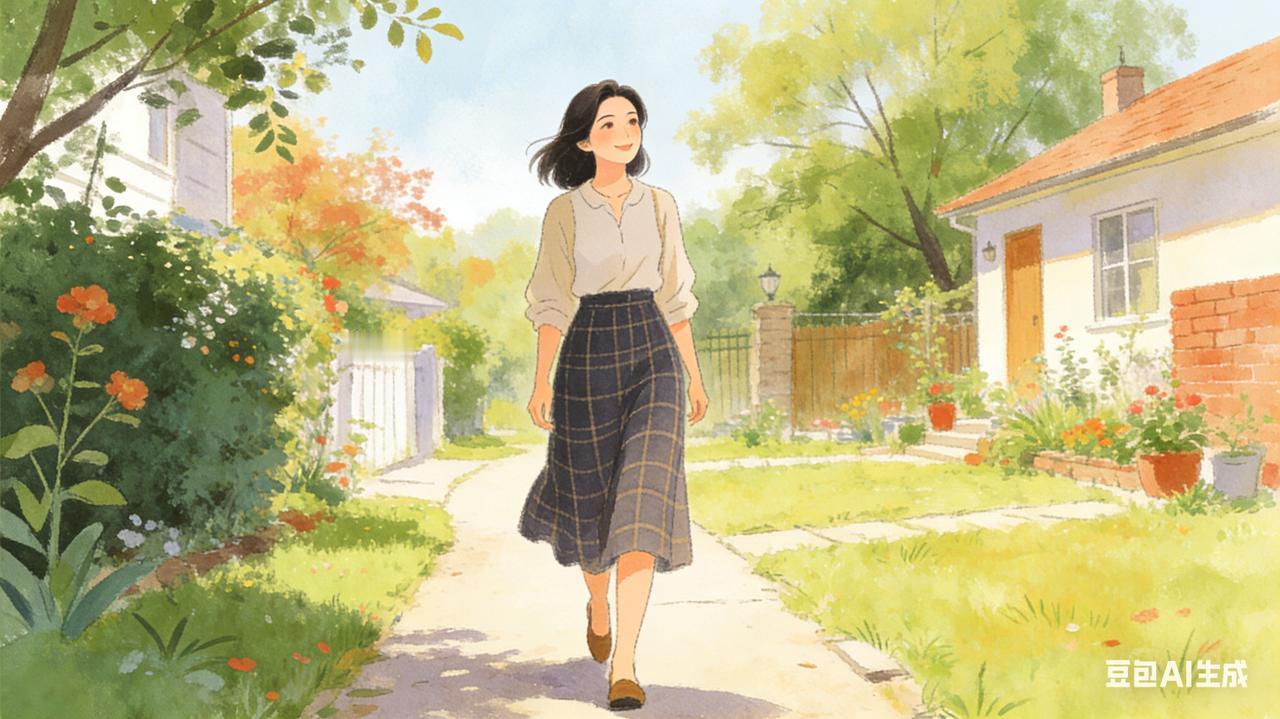 “人有福，藏不住”，有福气的女人，未必漂亮，但多半眉眼带笑，语气平和，自带