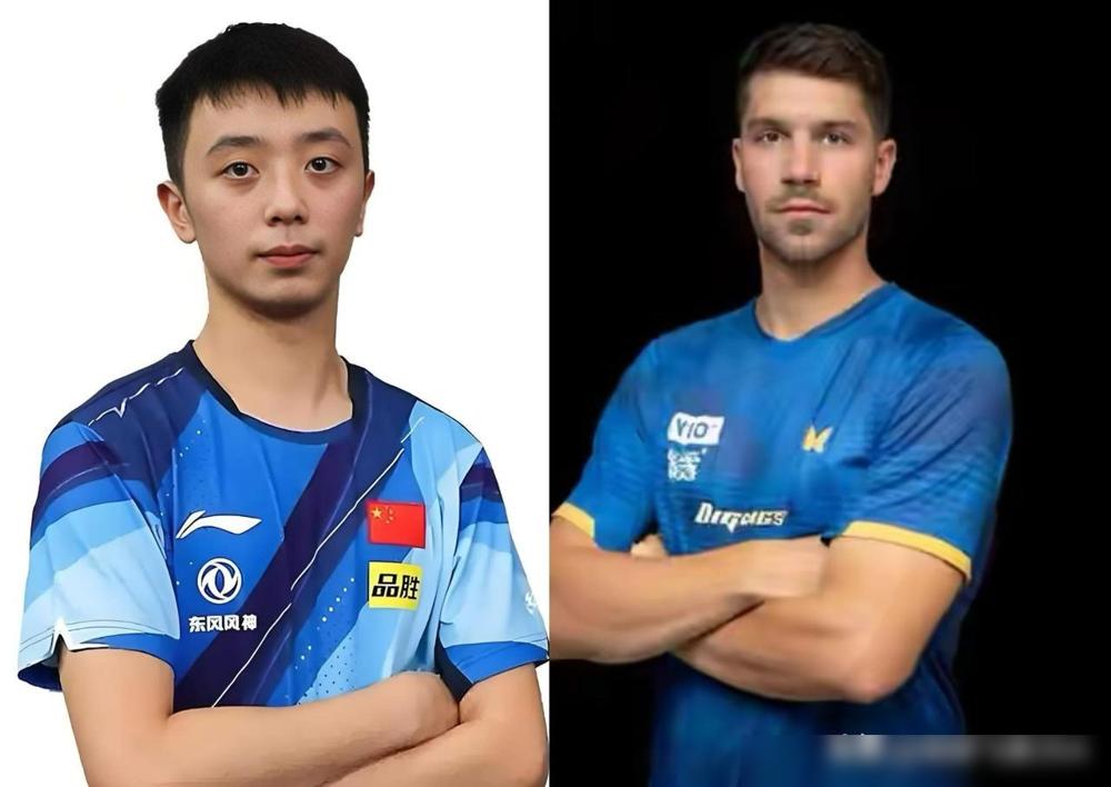 20岁的卫冕冠军，没能跨过那座13岁的“德国大山”。13岁的年龄差，在球桌两