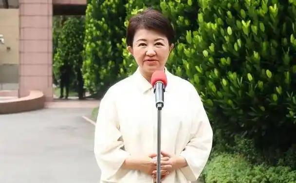 就在刚刚，台中市长卢秀燕发表声明，4月8日，曾被视为国民党下一届台湾