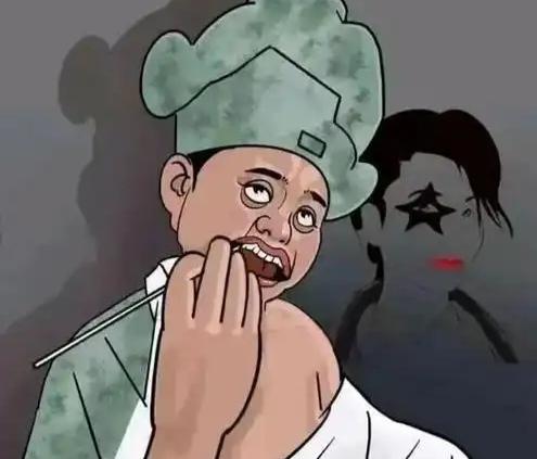 笑话（690）官员拿着自己的乌纱帽左看右看：“这帽子怎么变成绿色了？”老