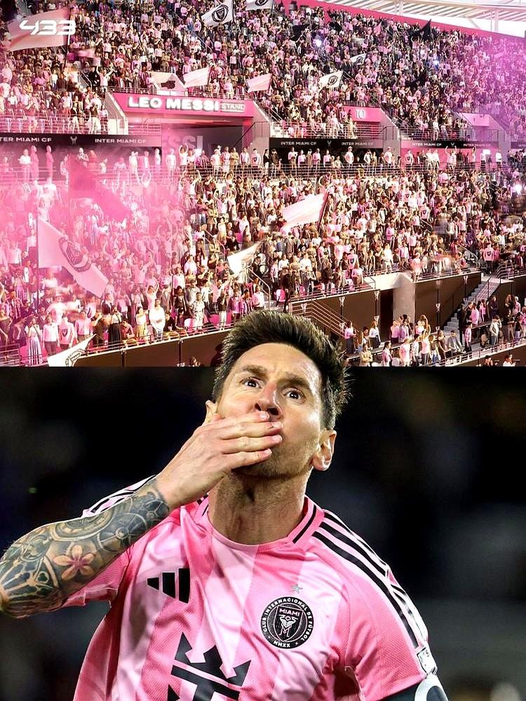 迈阿密国际新球场还没用，东看台就直接叫“梅西看台”了！这操作，真是活久见。俱