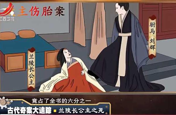 518年的一天，北魏兰陵公主发现身边婢女怀了孕。她心里纳闷，便厉声追问：“你还没