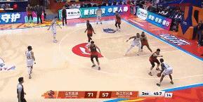 浙江广厦挖坑埋自己，布朗连续三分球不进，神经刀空砍有原罪广厦和上海今天都输球